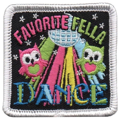 12 Pieces-Favorite Fella Patch-Free shipping