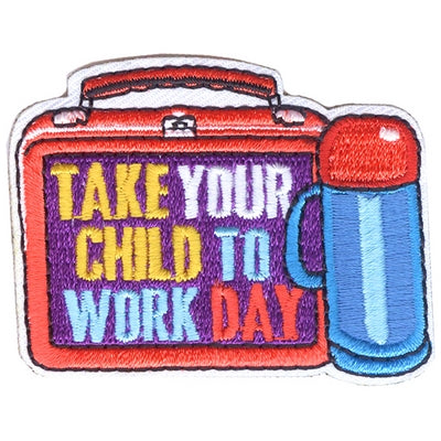 12 Pieces-Take Your Child to Work Patch-Free shipping