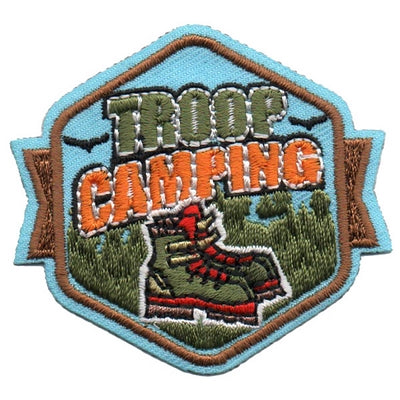 Troop Camping Patch