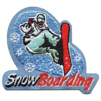 Snow Boarding Patch