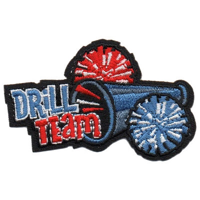 12 Pieces-Drill Team Patch- Free shipping