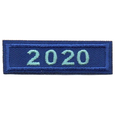 2020 Blue Year Bar Patch