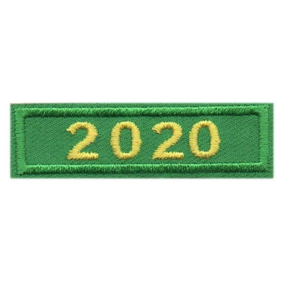 2020 Green Year Bar Patch