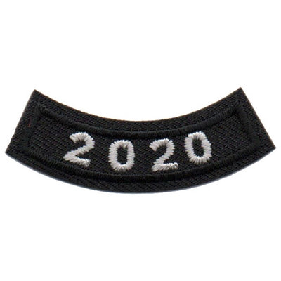 2020 Black Year Rocker Patch