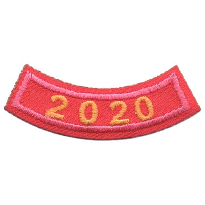 2020 Pink Year Rocker Patch