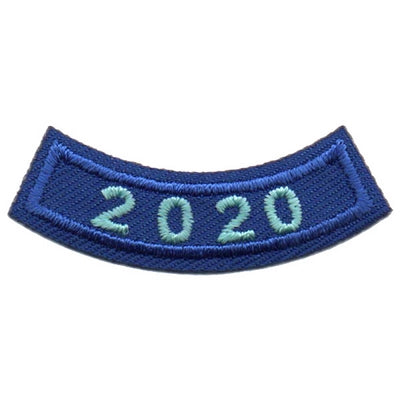 2020 Blue Year Rocker Patch