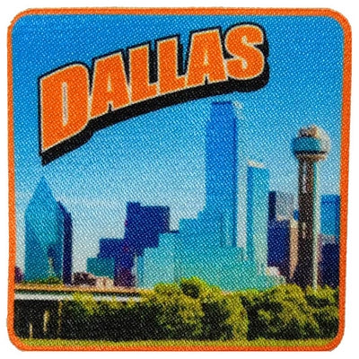 12 Pieces-Dallas Patch-Free shipping