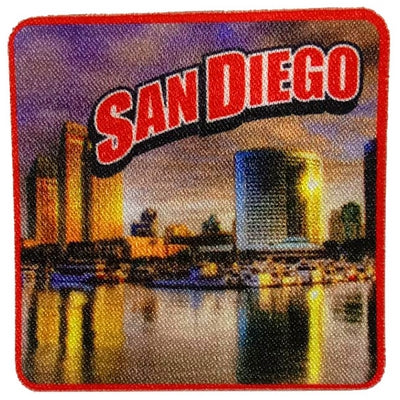 12 Pieces-San Diego Patch-Free shipping