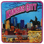 12 Pieces-Kansas City Patch-Free shipping