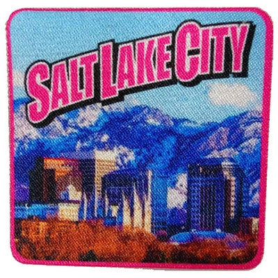 12 Pieces-Salt Lake City Patch-Free shipping