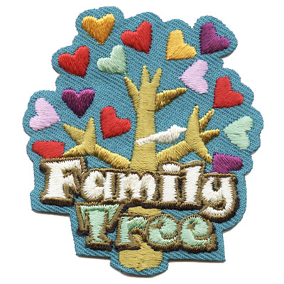 12 Pieces-Family Tree Patch-Free shipping