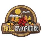 12 Pieces-Fall Camporee Patch-Free shipping