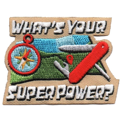What's Your Super Power? Patch