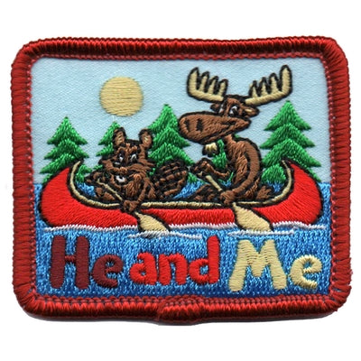 12 Pieces-He and Me Patch-Free shipping
