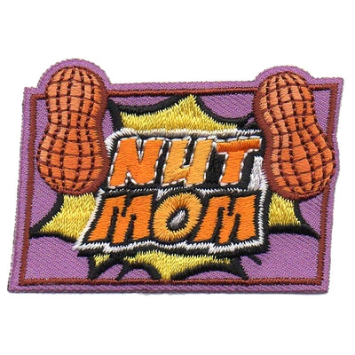 12 Pieces-Nut Mom Patch-Free shipping