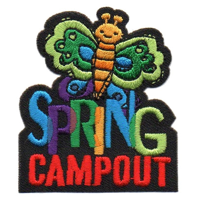 12 Pieces-Spring Campout Patch-Free shipping