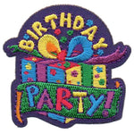 12 Pieces-Birthday Party Patch-Free shipping