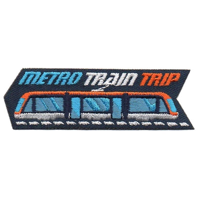 Metro Train Trip Patch