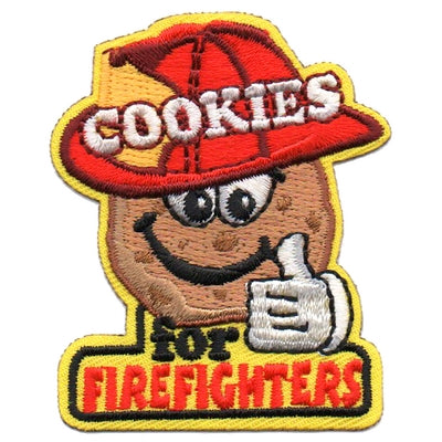 12 Pieces-Cookies for Firefighters Patch-Free shipping