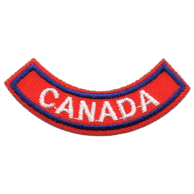12 Pieces Scout fun patch - Canada Rocker Patch