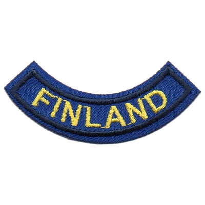 12 Pieces Scout fun patch - Finland Rocker Patch