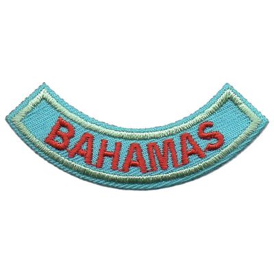 12 Pieces Scout fun patch - Bahamas Rocker Patch