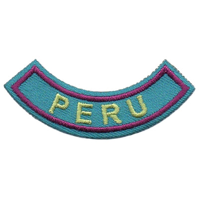 Peru Rocker Patch