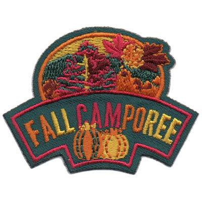 12 Pieces-Fall Camporee Patch-Free shipping