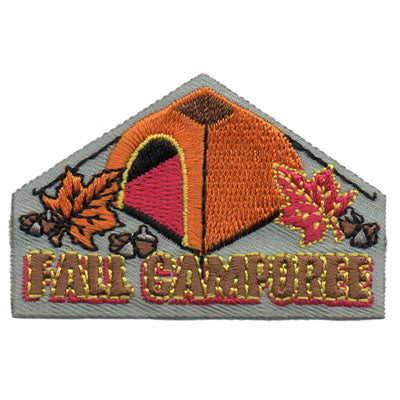 12 Pieces-Fall Camporee Patch-Free shipping