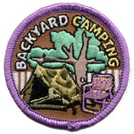 Copy of 12 Pieces - Backyard Camping Patch - Free shipping