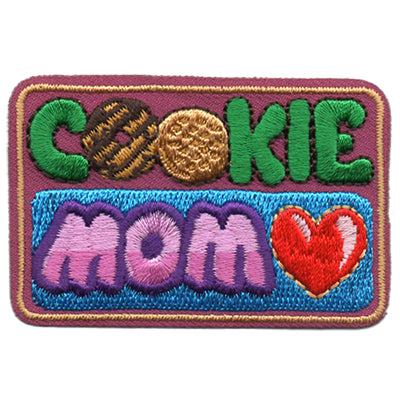 12 Pieces-Cookie Mom Patch-Free shipping