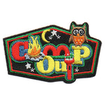 12 Pieces-Campout Patch-Free shipping