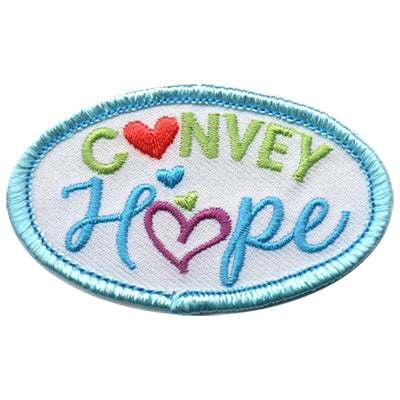 12 Pieces-Convey Hope Patch-Free shipping