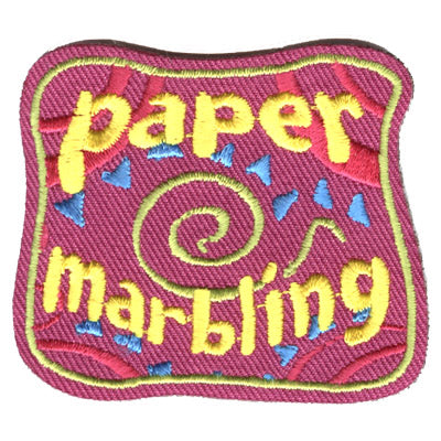 12 Pieces-Paper Marbling Patch-Free shipping