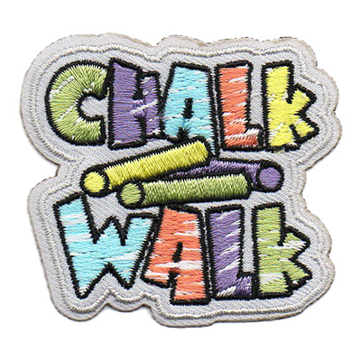 12 Pieces-Chalk Walk Patch-Free shipping