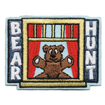 12 Pieces-Bear Hunt Patch-Free shipping