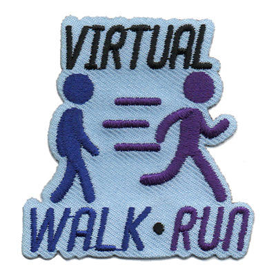 12 Pieces-Virtual Walk Run Patch-Free shipping