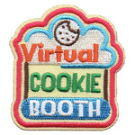 12 Pieces-Virtual Cookie Booth Patch-Free shipping