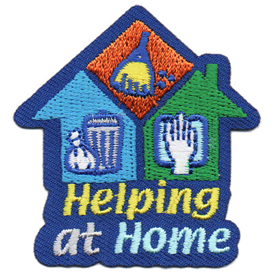 12 Pieces-Helping at Home Patch-Free shipping