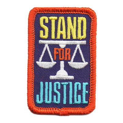 Stand For Justice Patch