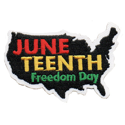 12 Pieces-Juneteenth Freedom Day Patch-Free shipping