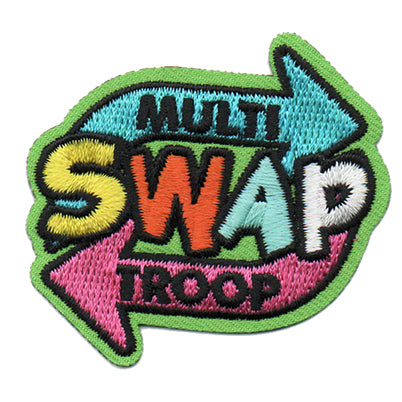 12 Pieces-Multi Troop Swap Patch-Free shipping