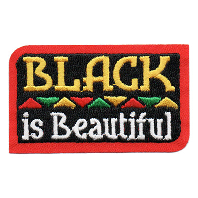 12 Pieces-Black is Beautiful Patch-Free shipping