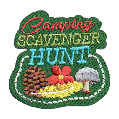 Camping Scavenger Hunt Patch