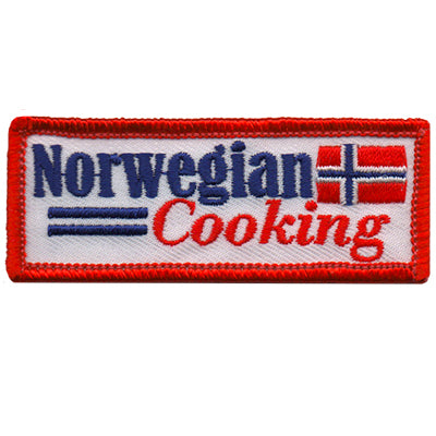 12 Pieces-Norwegian Cooking Patch-Free shipping