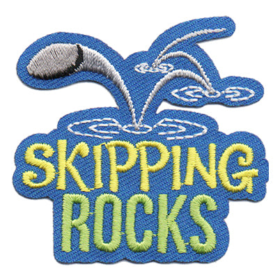 Skipping Rocks Patch