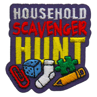 Household Scavenger Hunt Patch