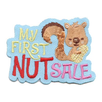 12 Pieces-My First Nut Sale Patch-Free shipping