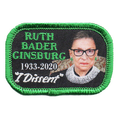 Ruth Bader Ginsburg Patch