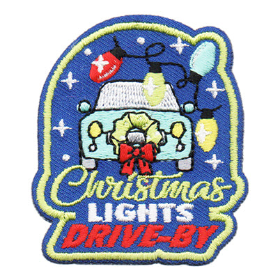 12 Pieces-Christmas Lights Drive-By-Free shipping